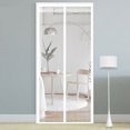 thumbnail image 4 of Verano Anti Mosquito Insecto Mosca Cortinas Net Puerta Pantalla (Blanco 120x250cm) Likrtyny Libre de BPA, 4 of 7