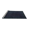 thumbnail image 2 of Ahgly Company Machine Washable Indoor Square Abstract Light Blue Modern Area Rugs, 8' Square, 2 of 4