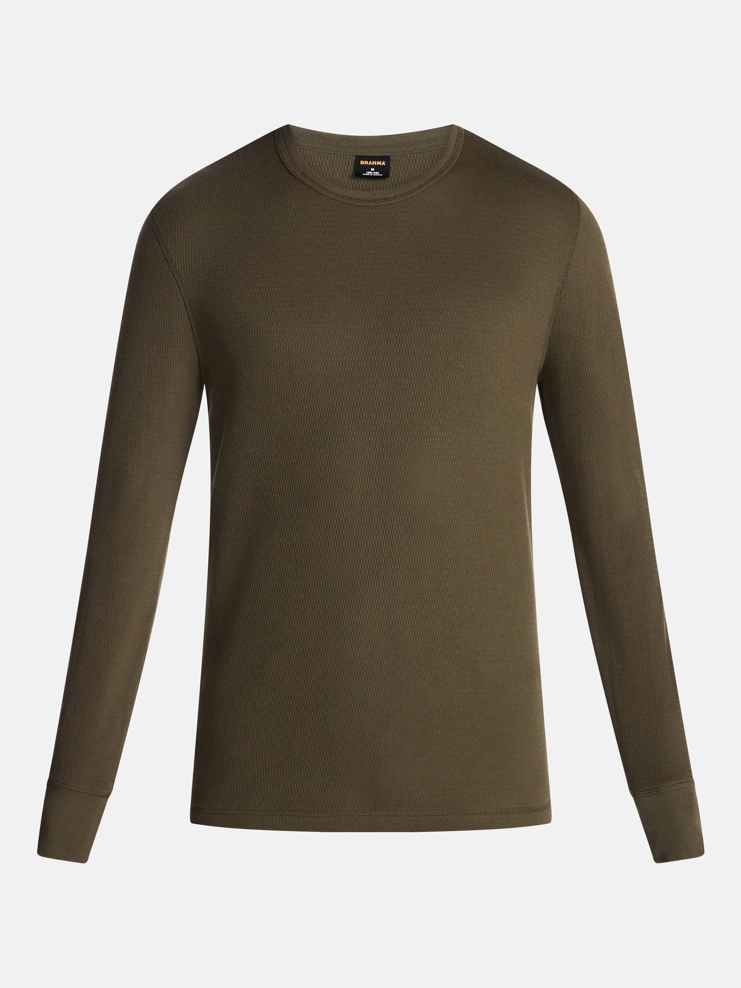 Brahma Men's Thermal Tee with Long Sleeves, Sizes S-3XL