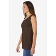 thumbnail image 3 of Woman Within Plus Size Perfect Scoopneck Tank (Petite Available), 3 of 6