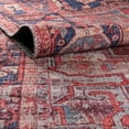 thumbnail image 2 of Rugs.com Maahru Collection Washable Rug – 5' x 8' Rust Red Low-Pile Rug Perfect For Bedrooms, Dining Rooms, Living Rooms, 2 of 9
