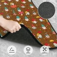 thumbnail image 3 of Yiaed cute gnome Pumpkin Print Carpet Floor Mats for Cars, Auto Accessories Front & Rear Car Floor Mats Car Floor Foot Mat Sets of 4 Pieces, 3 of 7