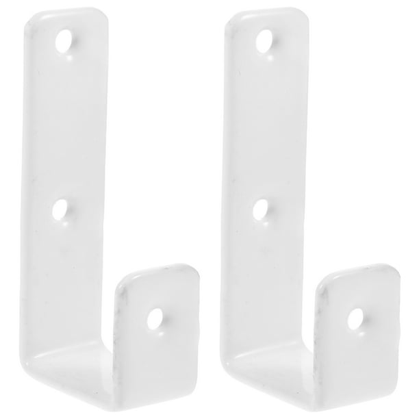 GOOHOCHY 1 juego de soportes para escalera de litera, ganchos de fijación para escalera de litera, resistentes.