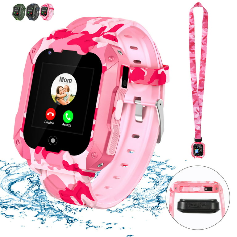 CJC 4G Smart Watch for Kids, Smartwatch Phone with GPS, SOS, WiFi, HD  Camera, Video & Voice Call, Music, Touch Screen, Birthday Xmas Gifts for  3-12