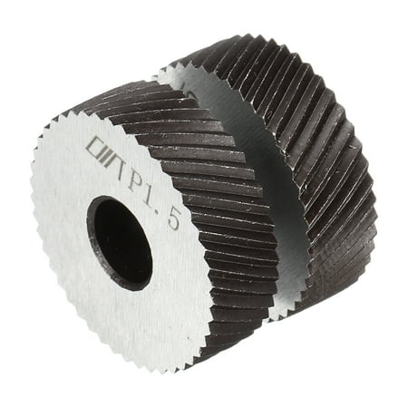 

Uxcell 26x8x8mm Knurling Wheel Kit 1.5mm Pitch Diamond Wheel Linear Knurl 2 Pack