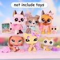 thumbnail image 4 of 31 PCS Accessories Set for lps Cat Dog,Miniature Collar Dress Skirt Hat Jacket Glasses Accessories for Mini Pets, 4 of 6