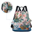 thumbnail image 5 of FORMRS Women's Travel Backpack Purse Anti-Theft Hidden Pockets Casual Shoulder Bag, Vibrant Flowers, 5 of 7