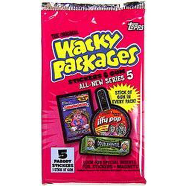 Wacky Packages Wacky Packages All-New Series 5 Trading Card Pack ...