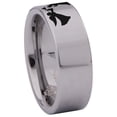 thumbnail image 3 of Angel Tungsten Carbide Ring, 3 of 9