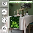 thumbnail image 2 of St Patricks Day Shamrock Decorations Table Runner, Green Spring Table Decor Home Decor, St Patricks Day Decorations for Indoor/Outdoor Dinner Holiday Home Party Kitchen Decor (13x108 inch), 2 of 6