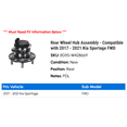 thumbnail image 2 of Rear Wheel Hub Assembly - Compatible with 2017 - 2021 Kia Sportage FWD 2018 2019 2020, 2 of 2