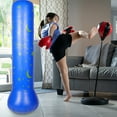 thumbnail image 2 of Punching Column Free Standing Boxing Inflatable Boxing Column Workout Boxing Tumbler for Fitness, 2 of 9