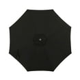 thumbnail image 3 of Cabo II 9-ft Spring-Up Octagon Market Umbrella - Black - Breez-Tex Canopy, 3 of 13