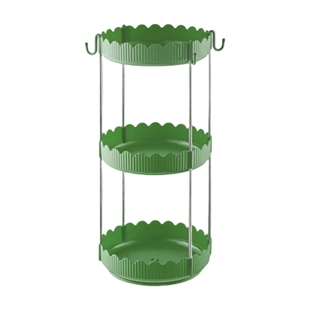 Kitchen Storage Rack Detachable Plastic 3 Tier Shelf Open Design for Countertop Cup Mug and Kitchenware Organization