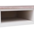thumbnail image 5 of vidaXL Bureau d'Écriture Brun 110x45x76 cm Bois, 5 of 5