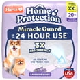 thumbnail image 1 of Alfombrillas para perros Hartz Miracle Guard XXL con aroma a lavanda, paquete de 20, 1 of 8
