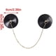 thumbnail image 3 of Nipple Pasties Covers PU Leather Reusable Adhesive Breast Stickers with Metal Chain Bras Petal for Women Body Jewelry Red, 3 of 4