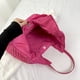 thumbnail image 2 of Bolsos de axila para mujer, bolso informal de paja para axilas, bolso de playa sólido tejido de gran capacidad Ndcxsfigh  Para Estrenar, 2 of 7