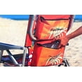 thumbnail image 4 of Tommy Bahama 2016 Backpack Cooler Chair with Storage Pouch and Towel Bar, 4 pack (FOUR Orange/Red), 4 of 4