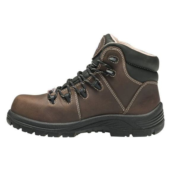 FSI FOOTWEAR SPECIALTIES INTERNATIONAL NAUTILUS Avenger Women's 6-inch Framer Composite Toe Waterproof Work Boots Brown