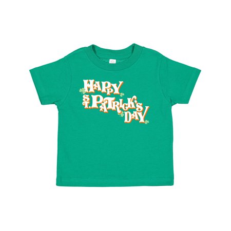 

Inktastic Happy St. Patrick s Day Gift Toddler Boy or Toddler Girl T-Shirt