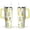 Yellow-54, variant on 40oz Tropical Pineapple Pattern Stainless Steel Flip Straw Tumbler Spill Proof Travel Cup Double Wall Vacuum Insulated Coffee Mug with Top Handle