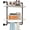 White, variant on 24inch Industrial Pipe Shelving Bathroom Shelves Wall Mounted with Towel bar, 2 Tier Rustic Wood Floating Shelf, Metal Towel Rack Wall Shelf for Home & Bathroom (Brown, 24inch)