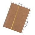 thumbnail image 2 of QUMIIRITY Coins Storage Book Coin Collectors Collection Book Holder Brown 1Pcs, 2 of 6