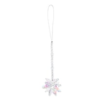 Tineasur Hanging Crystal Decor Snowflake Sun Catcher Multi-colored 1Pcs Window Accessory Car Owners