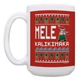 thumbnail image 2 of ThisWear Christmas Gag Gifts Hula Santa Claus Mugs Santa Present 2 Pack Gift 15oz Coffee Mugs Red, 2 of 4