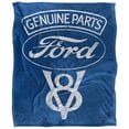 thumbnail image 2 of Ford Blanket, Genuine Parts Silky Touch Super Soft Throw Blanketfsgyde321, 2 of 5
