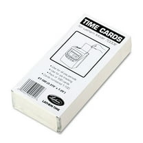 Time Clock Cards For Lathem Time 7000e, Two Sides, 3.5 X 7.25, 100/pack | Bundle of 2 Packs