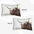 thumbnail image 4 of Fotbe Yak Pillow Cases - Envelope Closure - Luxury, Extra Soft, Cooling Pillow Covers - Wrinkle, Fade, Stain Resistant-14"x20", 4 of 9