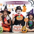 thumbnail image 6 of 2 Set Halloween Theme Round Self-Adhesive Paper Decorative Stickers for Party Decorative Presents Sealing Mixed Shapes 122x160x0.1mm Sticker: 40mm 9 patterns/pc 10pcs/set, 6 of 6