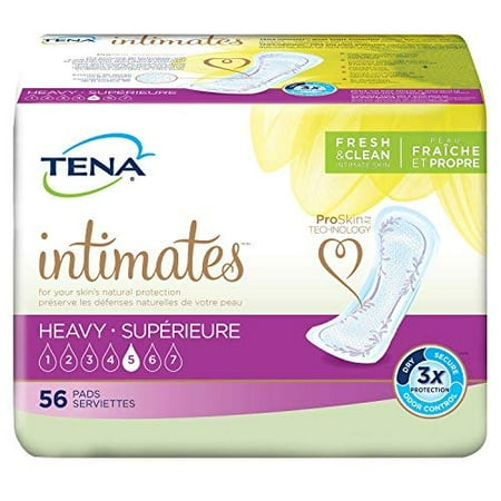 Serenity Driactive Slender Pads - SCA Personal Care Tena Serenity Pad, Heavy Absorbency Super Absorbent Polymer, Regular, Pkg of 56 - Model 49400