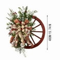 thumbnail image 3 of Christmas Red Truck Door Hanging Garland - Indoor/Outdoor Use, Nostalgic Style for Christmas Decorations & Christmas Home Decor, 3 of 7