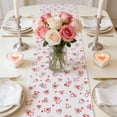 thumbnail image 4 of FcBaudy Valentine Day Decorations, Valentine Day Ornaments, February 14 Festive Tablecloth Printed Tablecloth Rectangular Dining Tablecloth Heart-Shaped Table Flag Decorations Polyester Tablecloth, 4 of 6