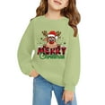 thumbnail image 6 of LWNYDPLSD Funny Christmas Tshirts Teen Long Sleeve Tops Kids Sweatshirts Juniors Tops Tween Girls Clothes Baby Girl Newborn Clothes Boy Clothes 4t, Light Green 3-4 Years, 6 of 6