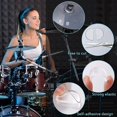 thumbnail image 4 of 18Pcs Drum Dampeners Gel Pads Silicone Drum Silencers 3 Colors Drum Dampening Pads Drum Mute Pads f, 4 of 5