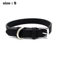 thumbnail image 2 of Collar clásico para perro, ajustable, suave, transpirable, con forro de cuero, resistente al agua, 2 of 5