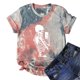 thumbnail image 1 of Pntutb camiseta de mujer camisetas divertidas lindas de manga corta camiseta Tie-Dye camiseta tops blusa regalo para mujer Pntutb Pntutb-933, 1 of 7