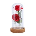 thumbnail image 1 of Lámpara LED de flor rosa, luz nocturna, regalo romántico de boda, cumpleaños, decoración de habitación de fiesta, 1 of 8