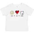 thumbnail image 3 of Inktastic Peace Love Westies Boys or Girls Toddler T-Shirt, 3 of 5