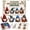 C, variant on 3D Beaded Gnome Craft Kit,DIY Handmade Bead Art Set for Kids,Teens & Adults,Beginner-Friendly Craft Activity with Full Materials & Instructions