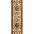 thumbnail image 2 of Noble Medallion Red Green Ivory Light Blue Black Persian Floral Oriental Formal Traditional Area Rug Shed Free Modern Contemporary Transitional Soft Living Dining Room Rug, 2 of 6