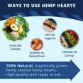 thumbnail image 7 of Zatural Organically Grown Hemp Hearts Pure Hulled Hemp Seeds Raw Plant Based Proteins & Vegan Omegas (2 pounds), 7 of 7