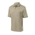 thumbnail image 5 of CornerStone Select Snag Proof Tipped Pocket Polo-XS (Tan/ Black), 5 of 6