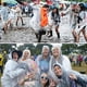 thumbnail image 4 of Ponchos De Lluvia Desechables Capa Impermeable Portátil Hombres Mujeres, Blanco, 10 Piezas, 4 of 5