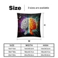 thumbnail image 5 of Mathematical Engineering Stunning Velvet Throw Pillow Covers with Unique Patterns - Set of 2, 16x16, 18x18, 20x20 Inches for Home Decor and Gifting, 5 of 6