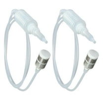 UPGRATOR 2Pcs Siphon Hose For Home Brewing Water Transfer And Filtering 19.2X0.2X0.2In